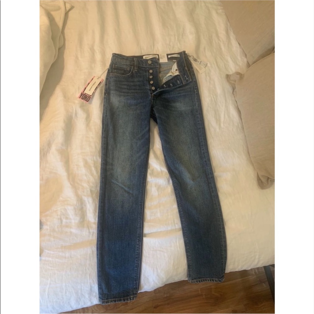 The Yoko Denim Forum high rise slim jeans
